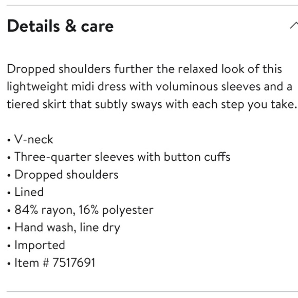 English Factory Balloon Sleeve Tiered Midi Dress - Picture 13 of 13